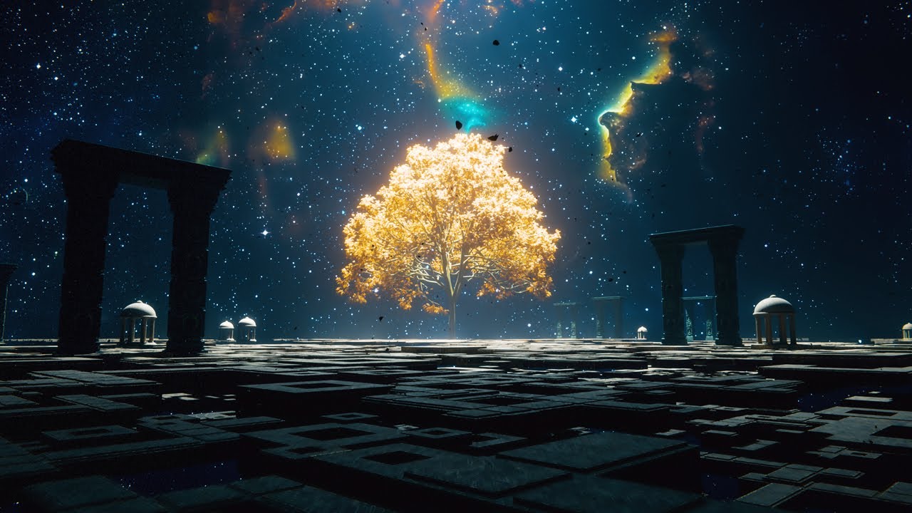 Making a Crazy Space Environment in Blender