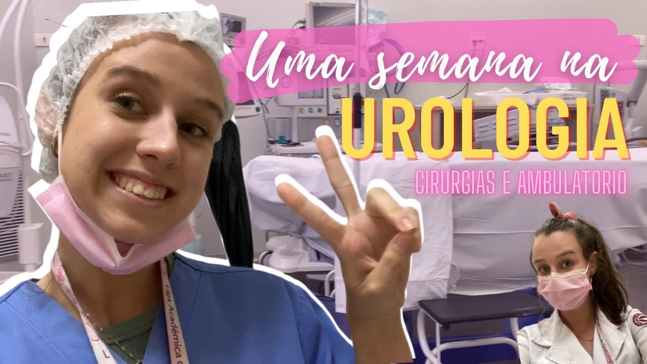 MEDVLOG: Estágio da Cirurgia | Semana na Urologia | Cirurgia de SLING | Rotina de estudante medicina