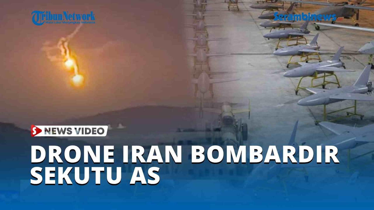 Drone Iran Bombardir Sekutu AS, Senapan Buatan Washington Tak Berkutik