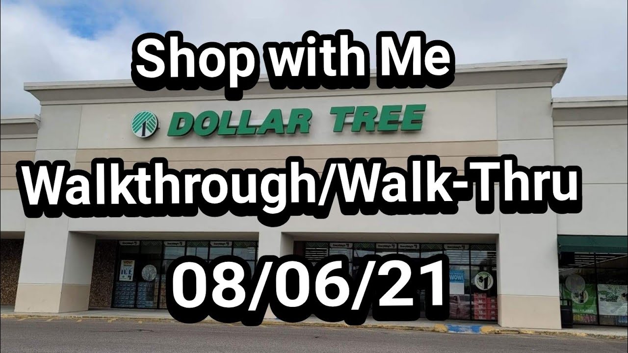 Dollar Tree Shop with Me Walkthrough Walk-Thru 08/06/21 || New Finds Arrives || Fall || Halloween