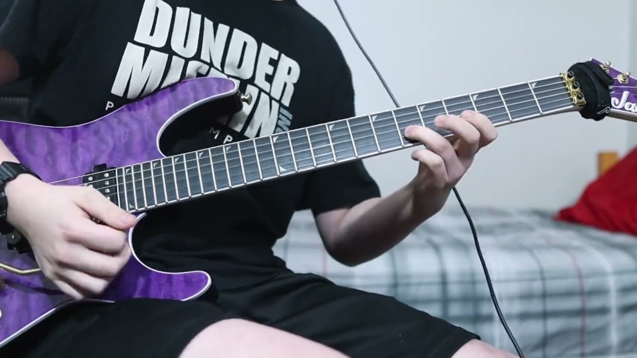 I tried to play Steve Vai’s Solo in Ego Death by Polyphia…