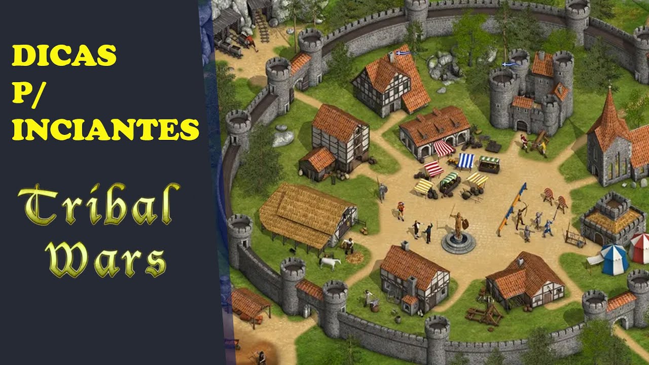 GUIA com DICAS de ESTRATÉGIAS para INICIANTES no TRIBAL WARS. COMO EVOLUIR? QUAIS TROPAS PRODUZIR?