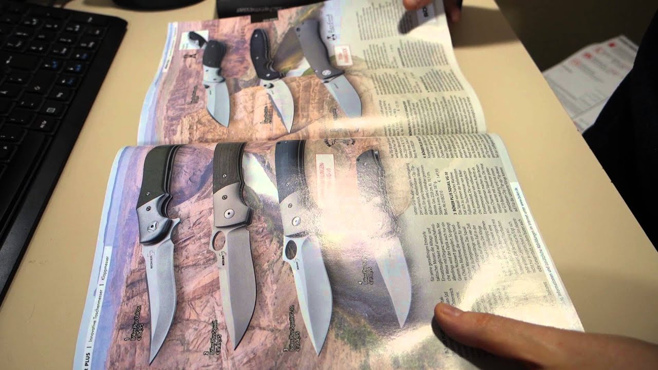 Der neue Böker Katalog ist geliefert worden! :) Vlog | Werkzeug EDC Gear Tool