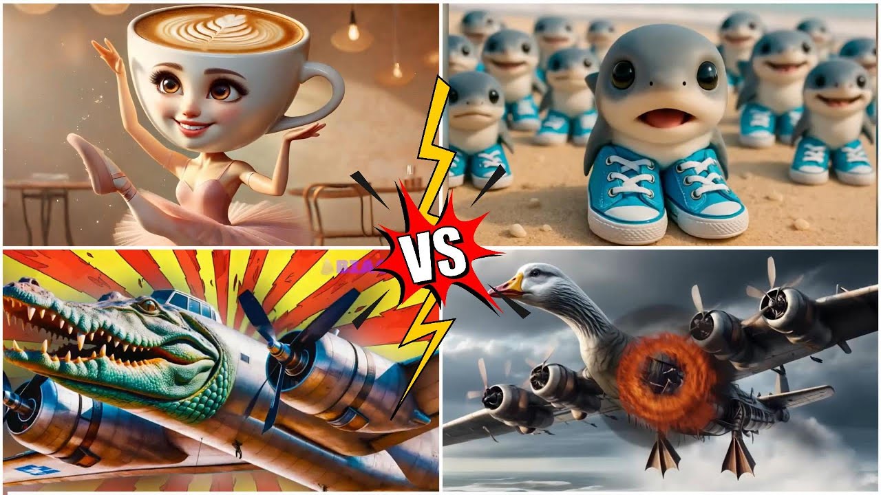 BALLERINA CAPPUCHINA vs LOS TRALALA vs BOMBOM CROCODIL vs BOMBOM GUSINI - Tiles Hop 🎶 Spinning Wheel