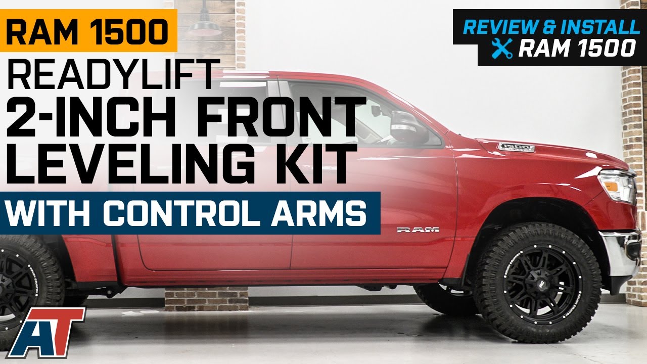 2019-2022 RAM 1500 ReadyLIFT 2-Inch Front Leveling Kit with Tubular Control Arms Review & Install
