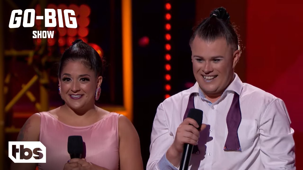 Go Big Show: Aerial Duo Spin In The Air Only By Their Hair (Clip) | TBS
