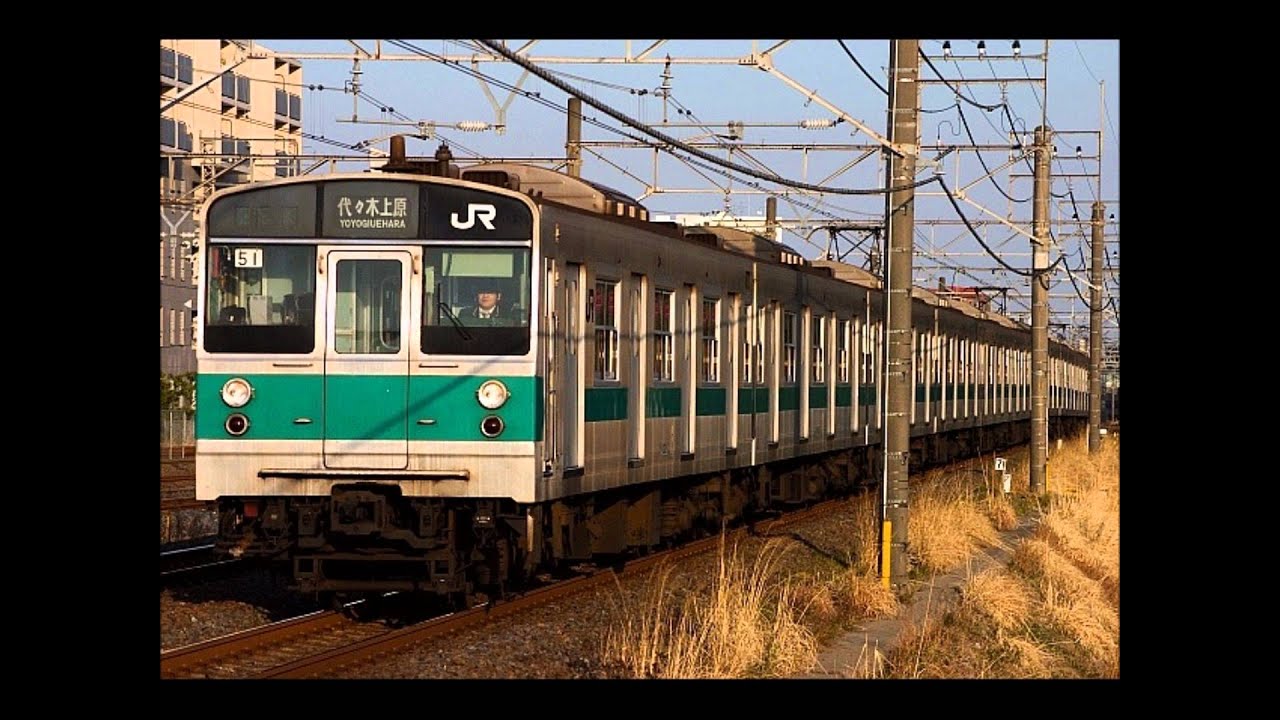 JR東日本203系0番代ﾏﾄ51編成(電機子チョッパ) 走行音 ジェット音あり