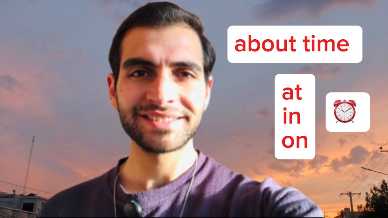 حروف اضافه زمان (talking about times/weeks/days/years/seasons ) (انگليسي مقدماتي) 