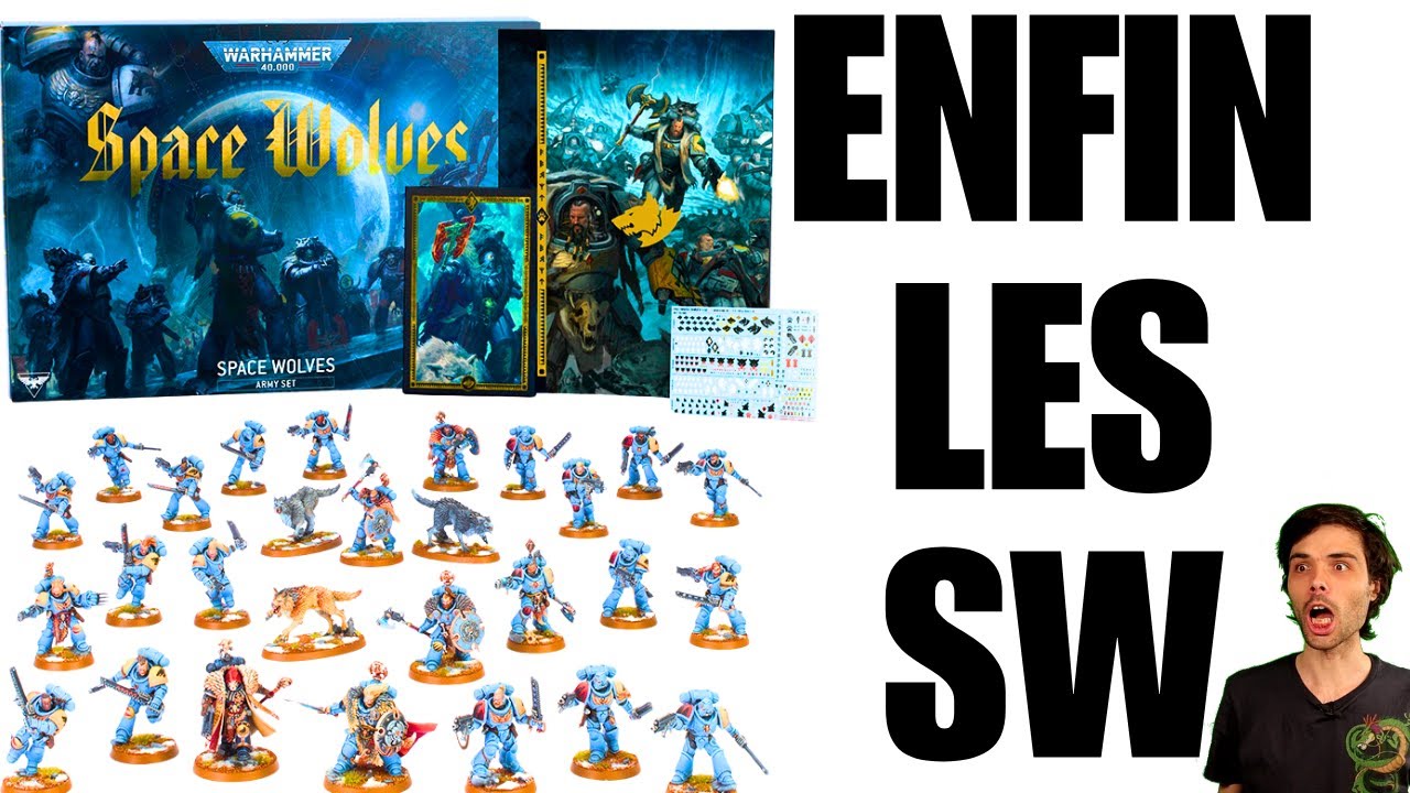 LA BOITE EDITION LIMITE DES SPACE WOLVES EN PRECOMMANDE ! PLUS ARMAGEDON !