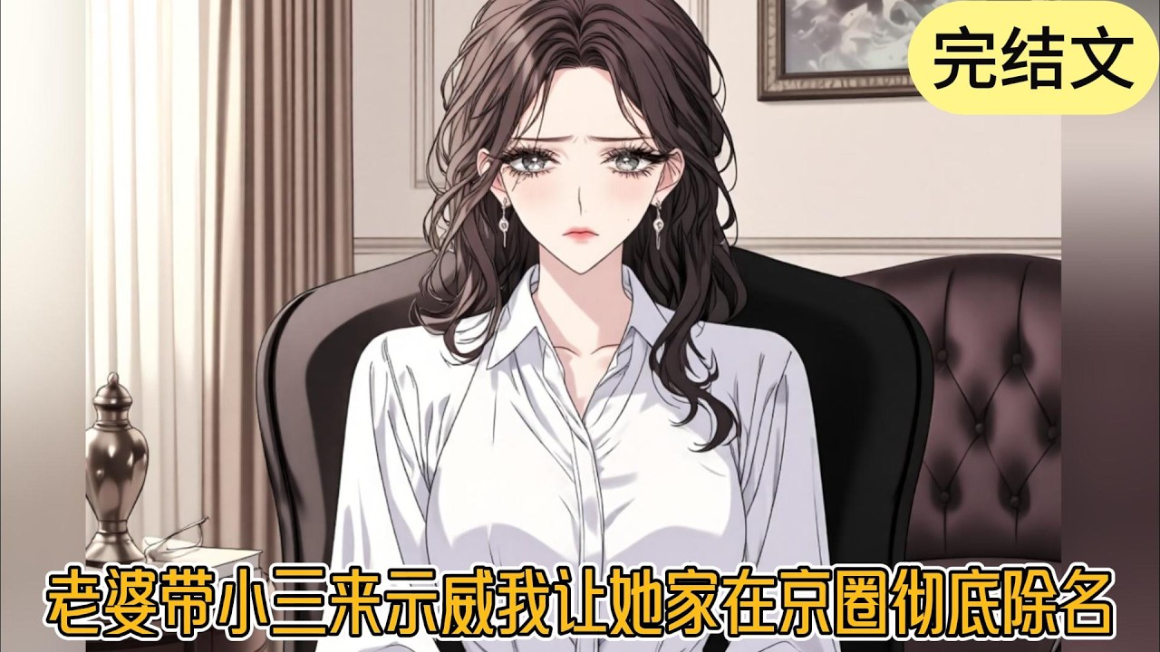 【完结】《老婆带小三来示威我让她家在京圈彻底除名》和柳如烟结婚的第八年，她的第108任情人闹到了我的面前。从前，胆子这么大的，往往都会被她自行先处理了。#一口气看完#小说#小说推荐