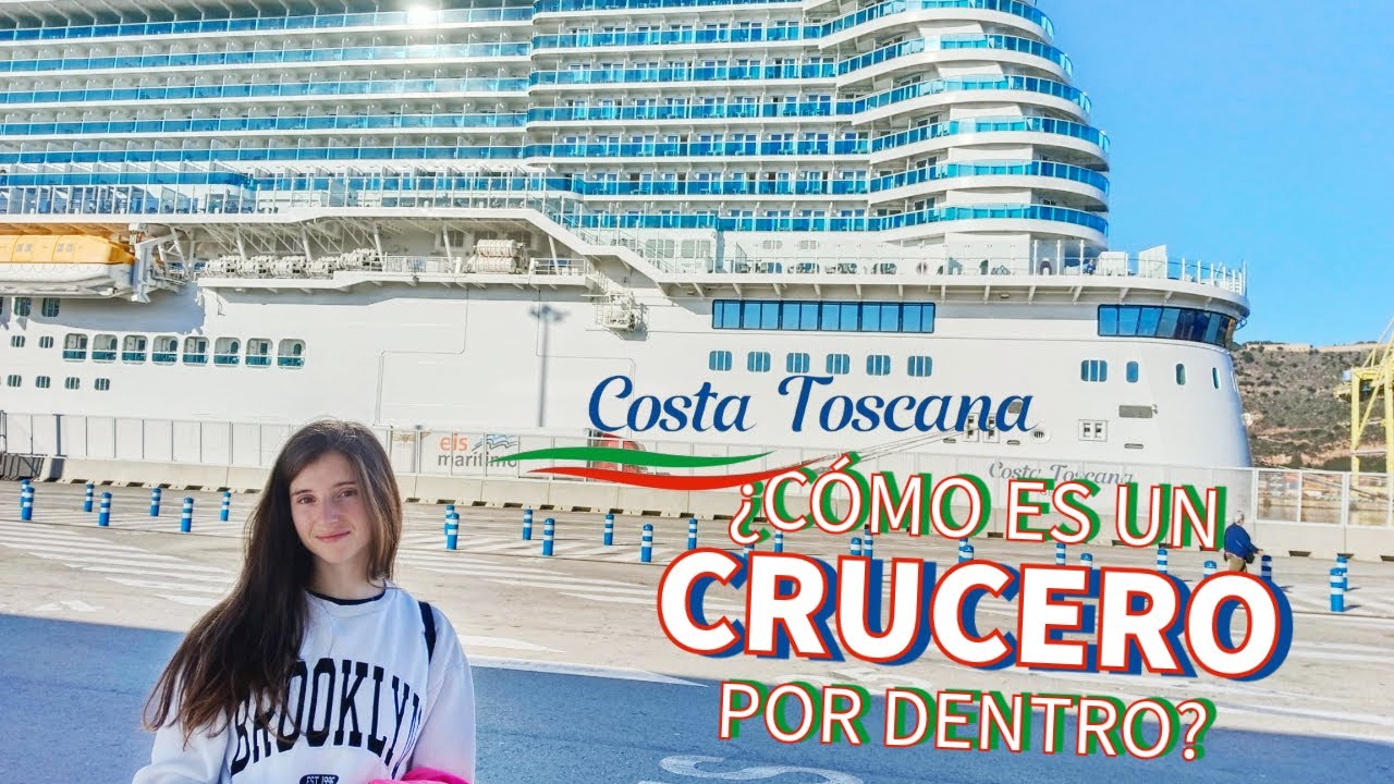 Crucero Costa Toscana 🛳️| ¿Cómo es un crucero por dentro? ¡Os muestro todo!