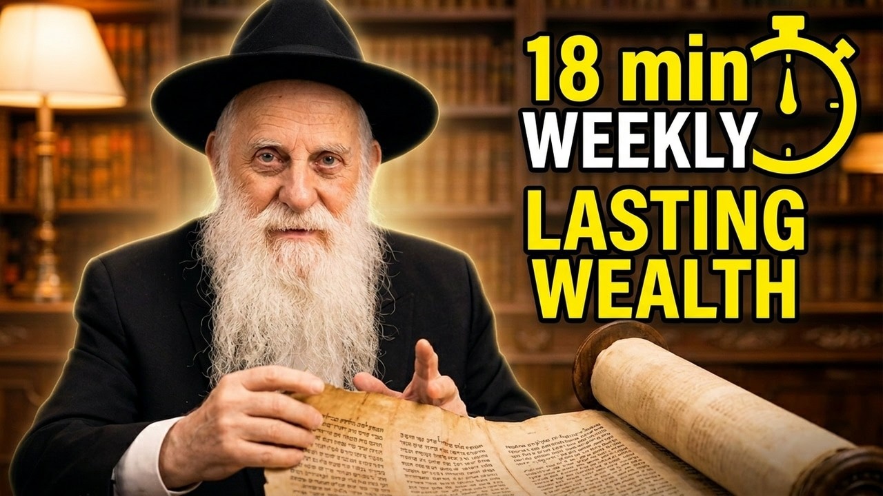 The 18-Minute Friday Ritual That Builds Generational Wealth | Rabbi Shimon