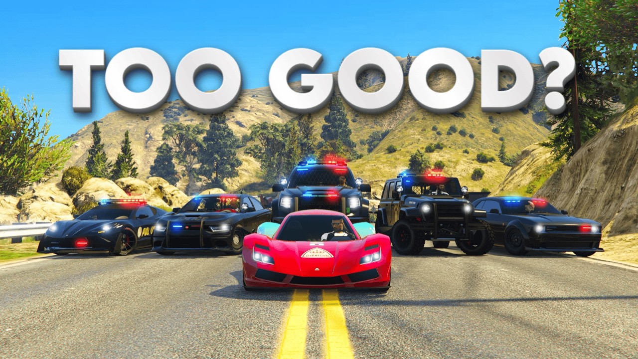 SPECTATING One of the Most CLUTCH Electric Car Getaway Drivers in GTA 5