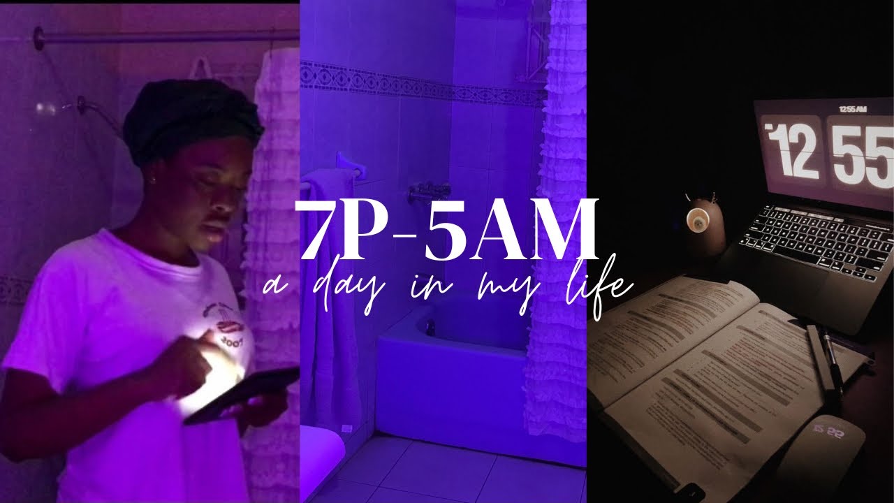 PULLING THE ULTIMATE ALL NIGHTER🌑-☀️ (cleaning,studying,vibe with me)