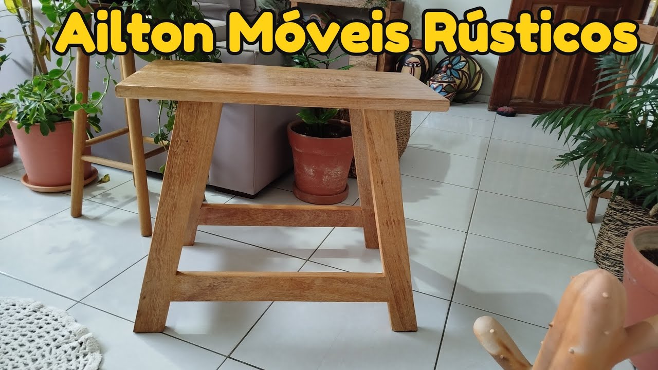 Móvel da loja Ailton Móveis Rústicos em Gravatá Pernambuco.
