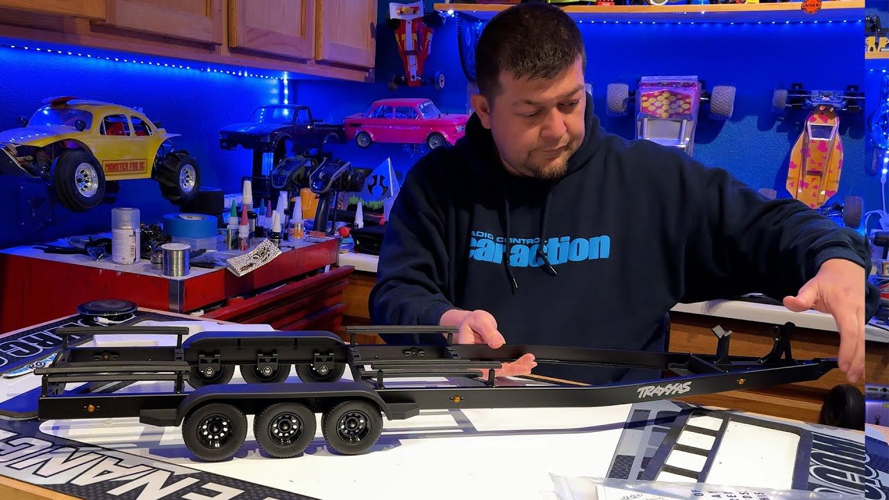 Traxxas Triple-Axle Boat Trailer