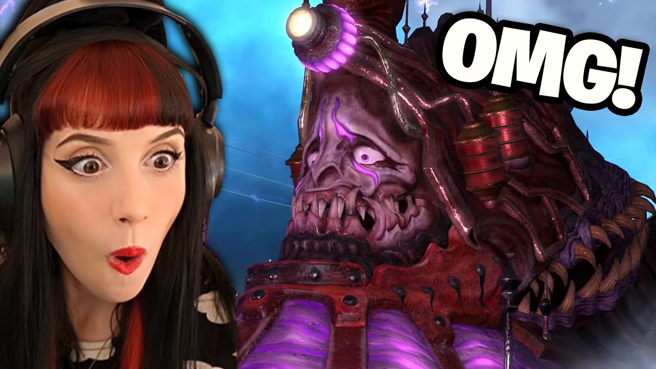 DOOMTRAIN — ЭТО БЕЗУМИЕ! | FFXIV: Ад на рельсах — Патч 7.4 | Реакция SarahJane