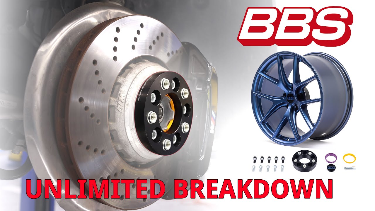 Knowing No Limits: BBS Unlimited Adapter Set Installed on our G80 M3!!