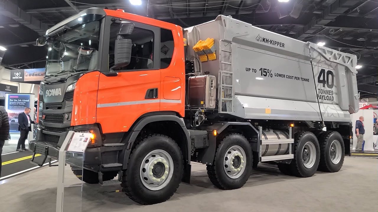 2022 Scania G500 XT B8x4HZ - A Monster Dump Truck!