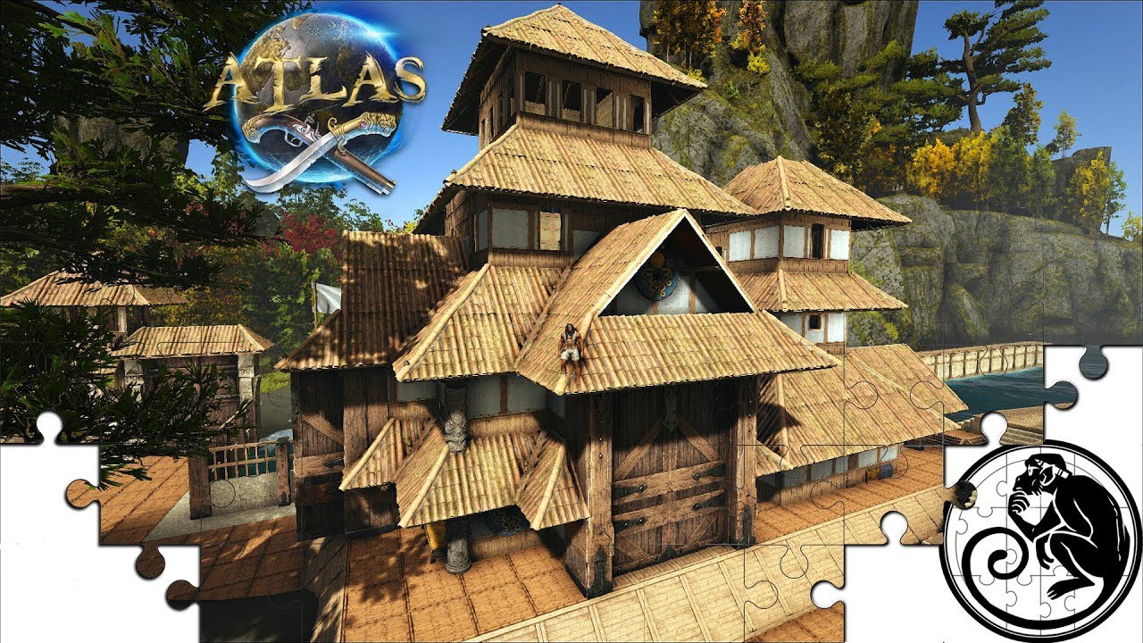 Pagoda Base Build Showcase - Atlas Blackwood - Ep 6 - IronGeek Servers