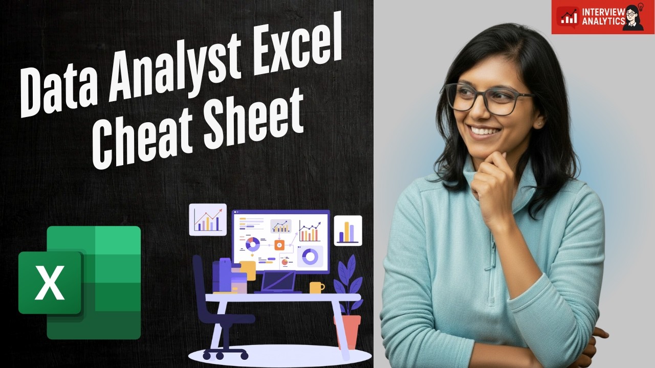 Excel Fundamentals for Data Analysts | INDEX MATCH vs VLOOKUP, SUMIFS, Pivot Tables | In Hindi
