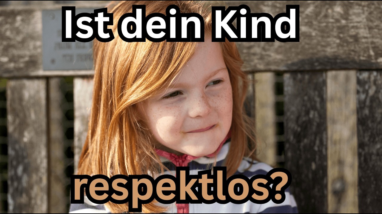 Kinder heutzutage sind so RESPEKTLOS! Was ist zu tun?