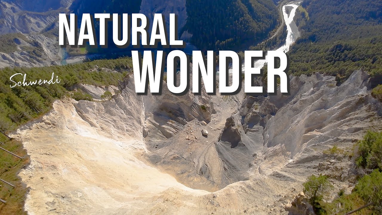 10'000 Years of Erosion Carved This - Swiss Grand Canyon by FPV Drone DJI Avata
