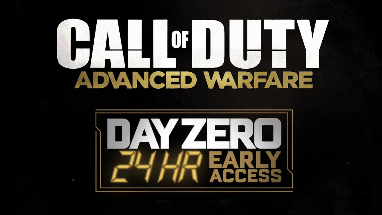 24Stunden früher spielen & AK12G - Day Zero Edition von Call of Duty: Advanced Warfare