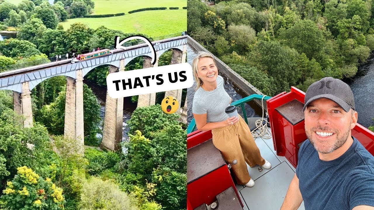Navigating the UK’s Tallest Aqueduct: Challenges of the Llangollen Canal (ENGLAND to WALES)