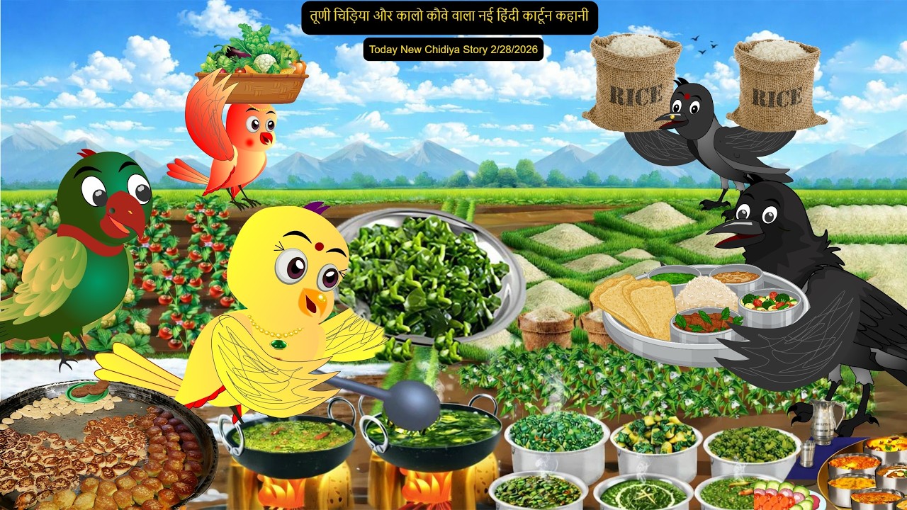 1-3-2026 | Rano Chidiya Wala Cartoon | NEW Episode Rano Chidiya Aur Kalo Kauway Wala Hindi Cartoon