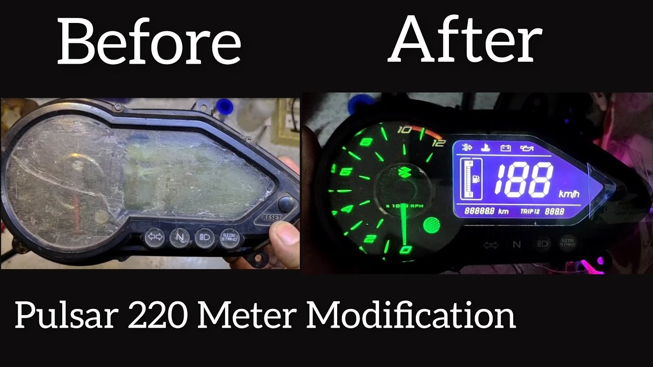Pulsar 220 Meter Modification and Repair