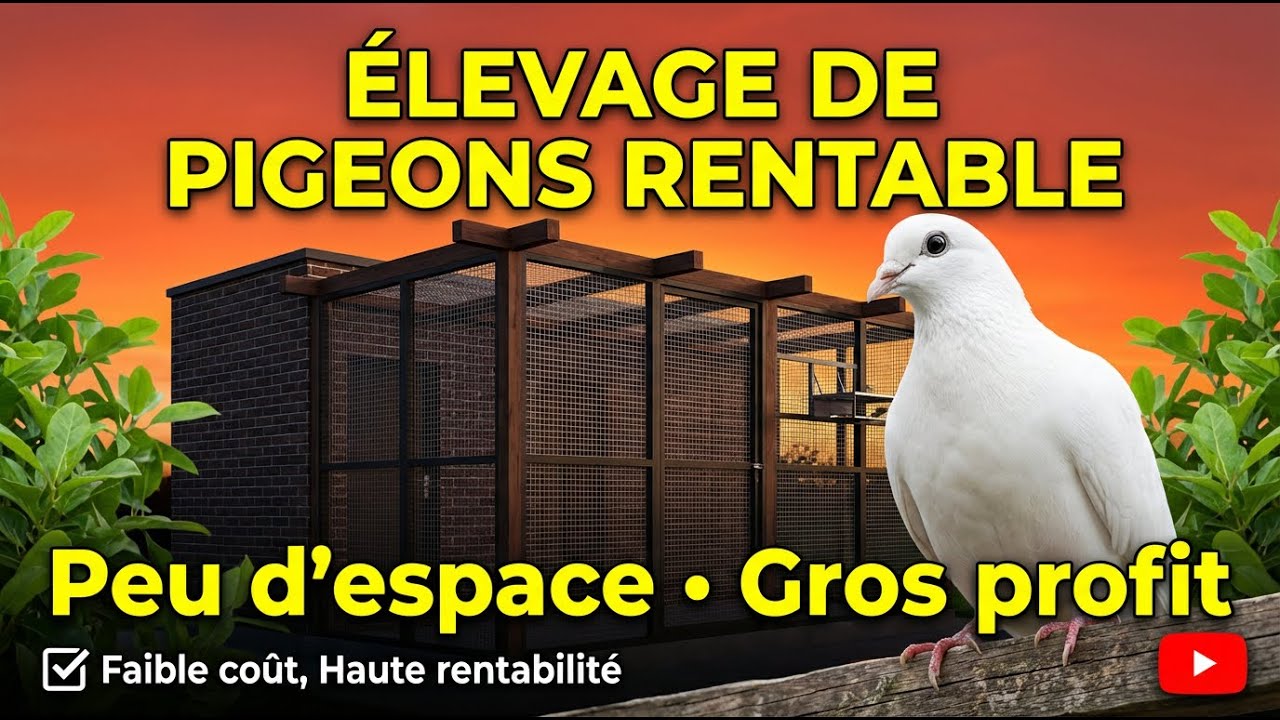 Élevage de pigeons Le business discret mais ultra rentable que personne ne te montre