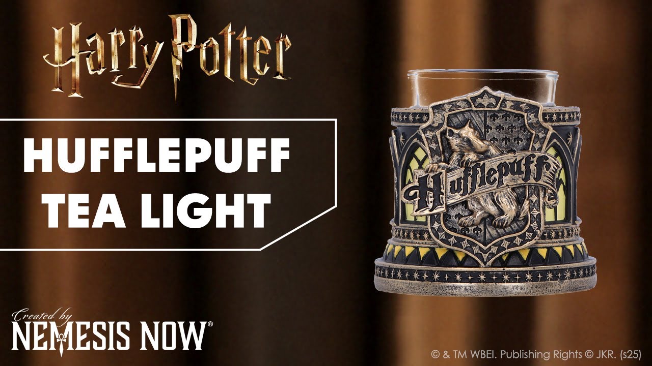 Harry Potter Hufflepuff Tea Light | Magical Home D&eacute;cor by Nemesis Now.