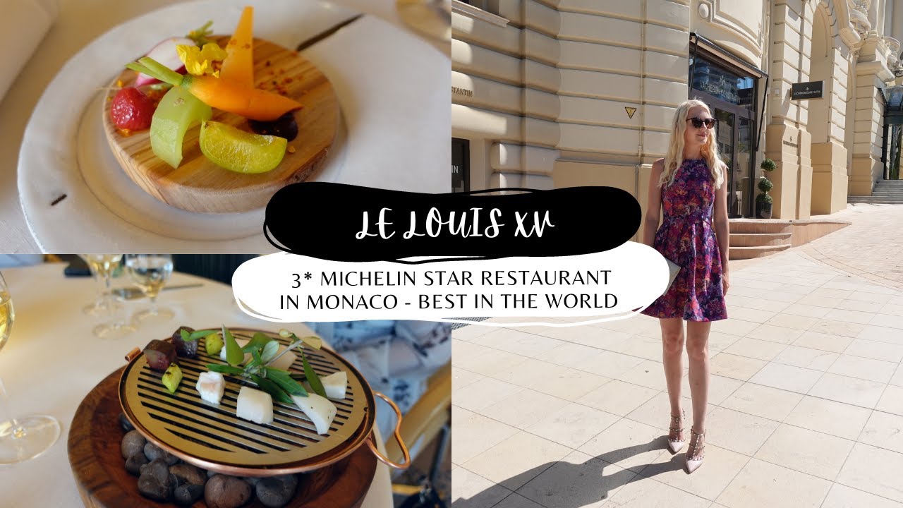 Le Louis XV Restaurant Monaco | 3 Michelin Star | BEST RESTAURANT IN THE WORLD