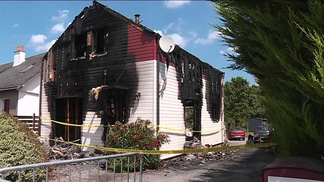 Loire-Atlantique : quatre morts dans une maison incendi&eacute;e  &agrave; la Chapelle-des-Marais