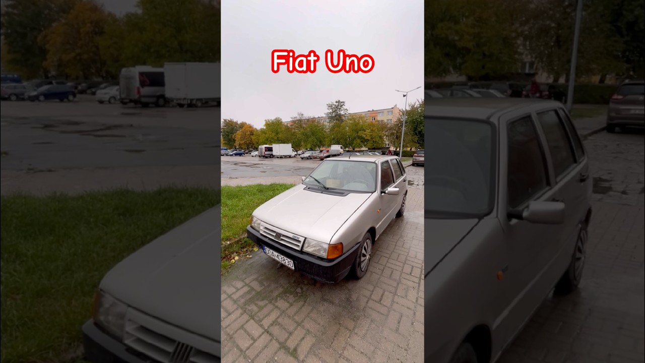 Fiat Uno-wielki hit lat 80. #fiat #fiatuno #uno