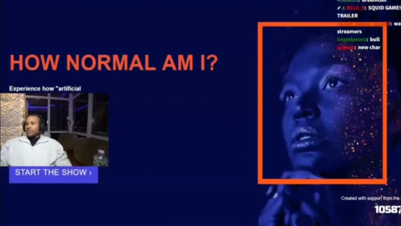 FANUM TAKING A TEST: HOW NORMAL AM I?