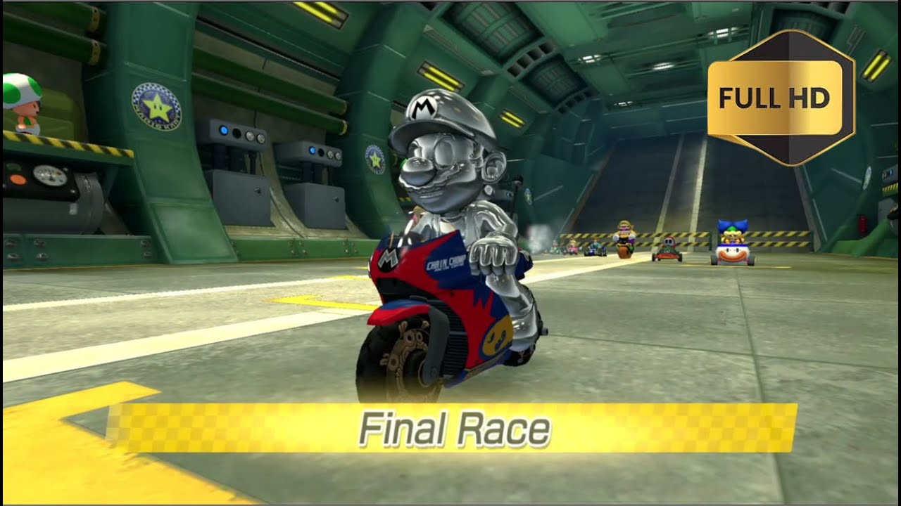 SHROOMS AND CHOMPERS CUSTOMED RACE - MARIO KART 8 DELUXE VS BATTLE GAMEPLAY IN FULL HD