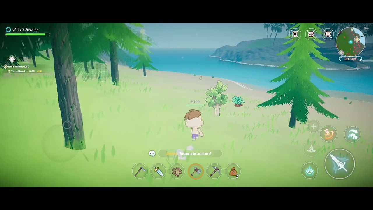 Play To Earn MMORPG Open World || Lumiterra [001]