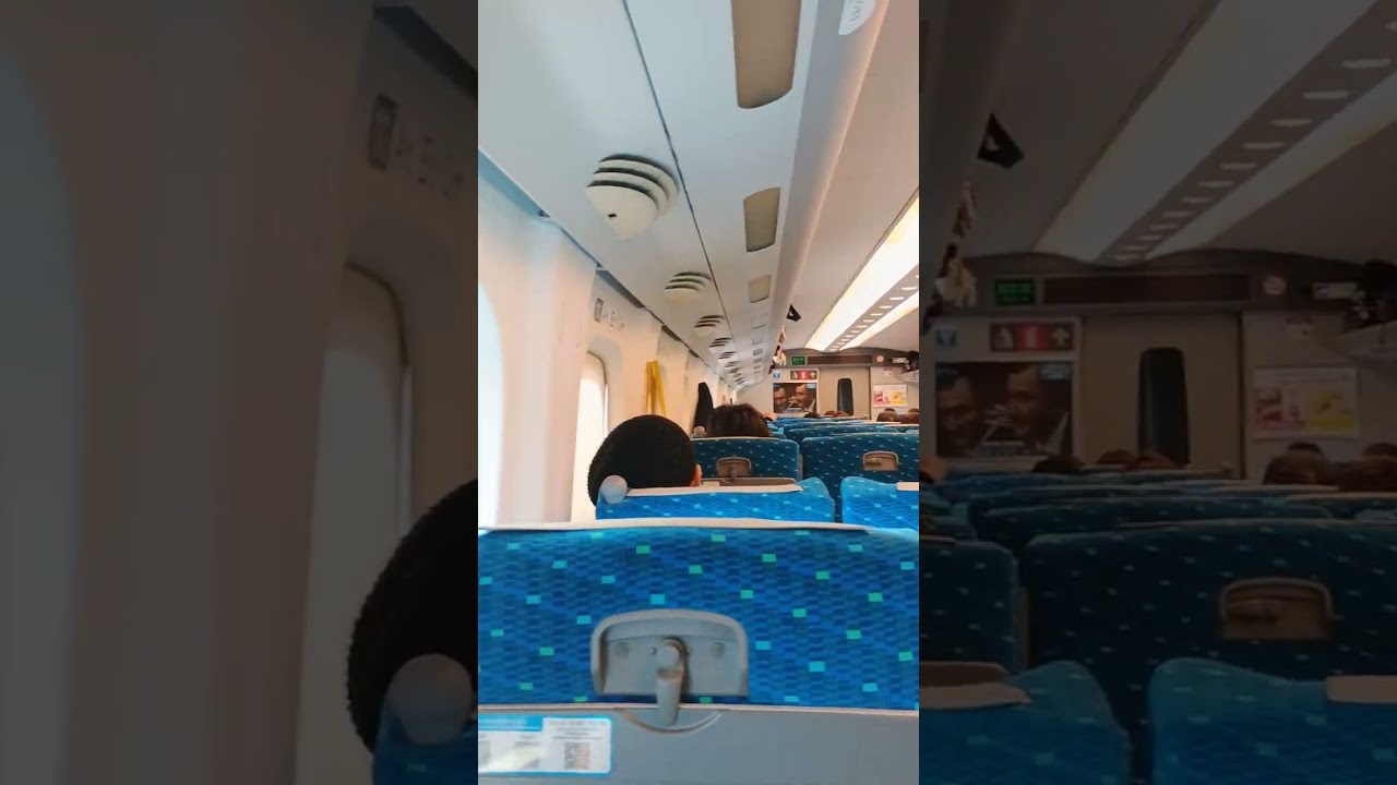 Bullet Train from Tokyo to Osaka 