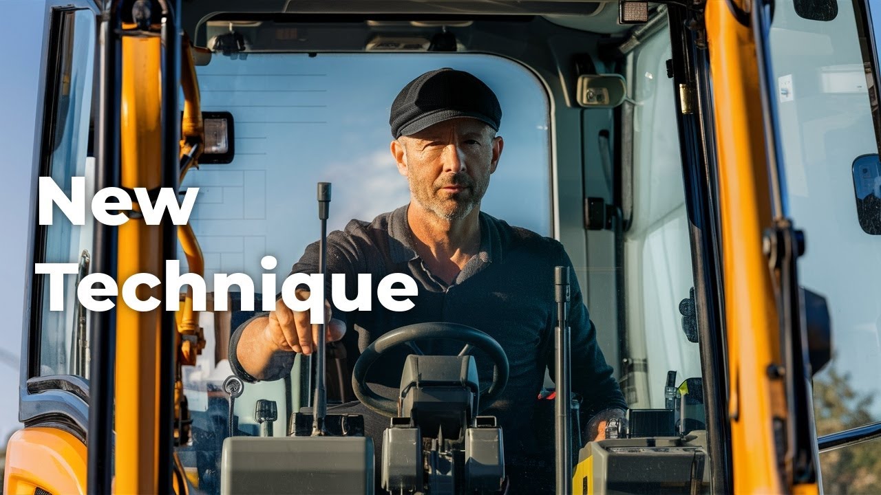 طريقة بناء أعمدة الكهرباء بدون أخطاء | حفار الأرض + الماكنة | الجزء الأول