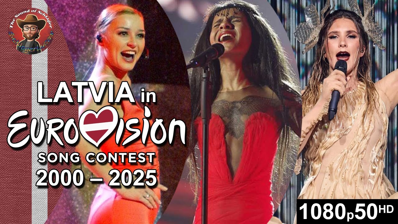 Latvia 🇱🇻 in Eurovision Song Contest (2000-2025)