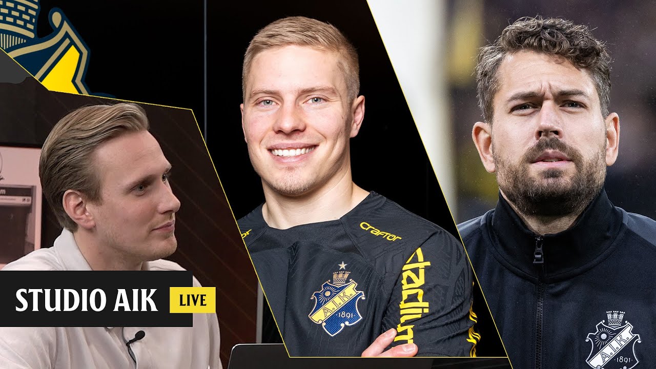 Studio AIK Live: Kristoffer Nordfeldt & Jere Uronen