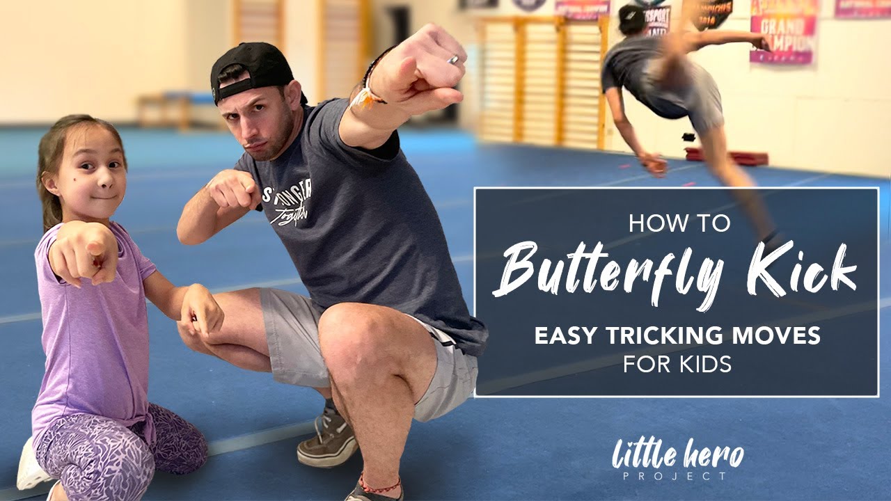 How to do a Butterfly Kick | Easy Tricking Moves for Kids