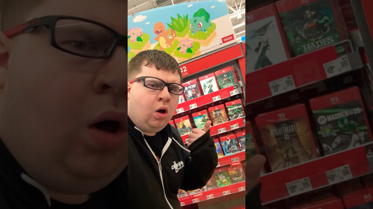 В магазине Walmart была РЕДКАЯ игра для Nintendo Switch 2!