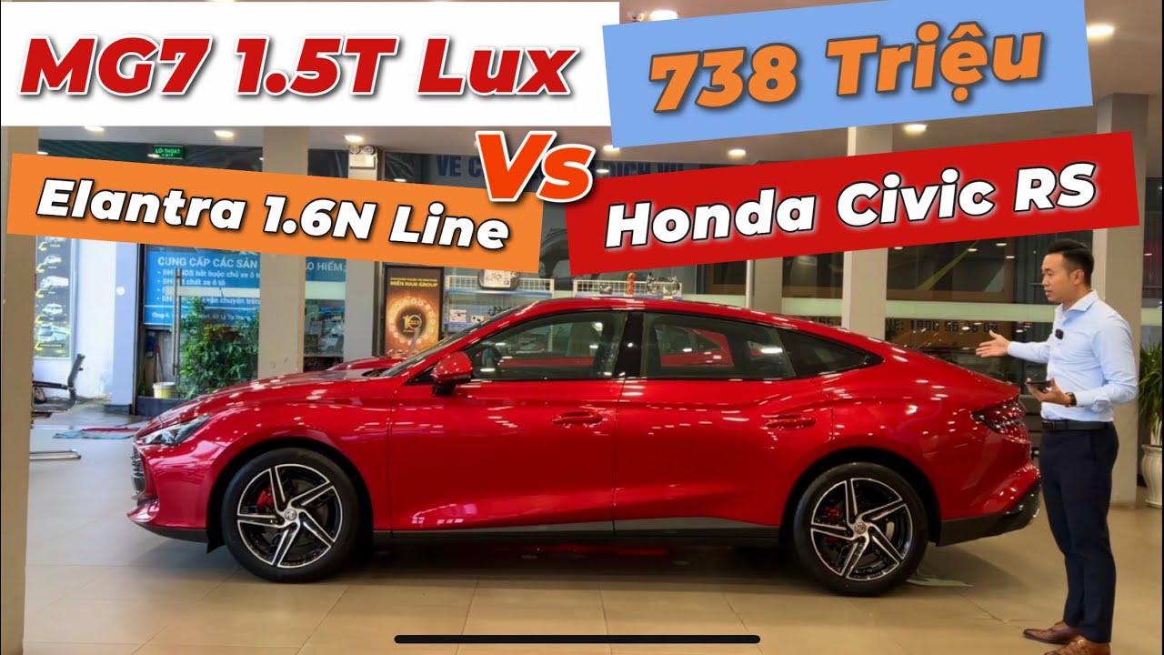 MG7 1.5T Lux 738 Triệu Có Thật Sự Đáng Mua Trong Phân Khúc Sedan C | Mr Tín : 0933.006.237