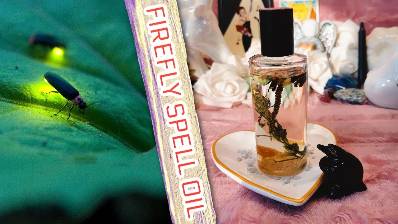 Making a FIREFLY Spell Oil! So Magickal!