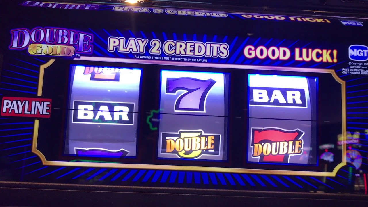 Double Gold Slot Machine - High Limit - $50 Max Bet