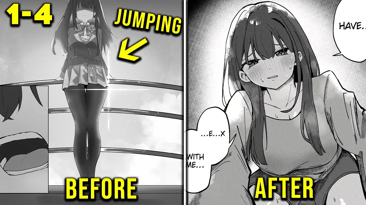 After Saving Her From Jumping, Girl Takes His V-Card! - Manga Recap