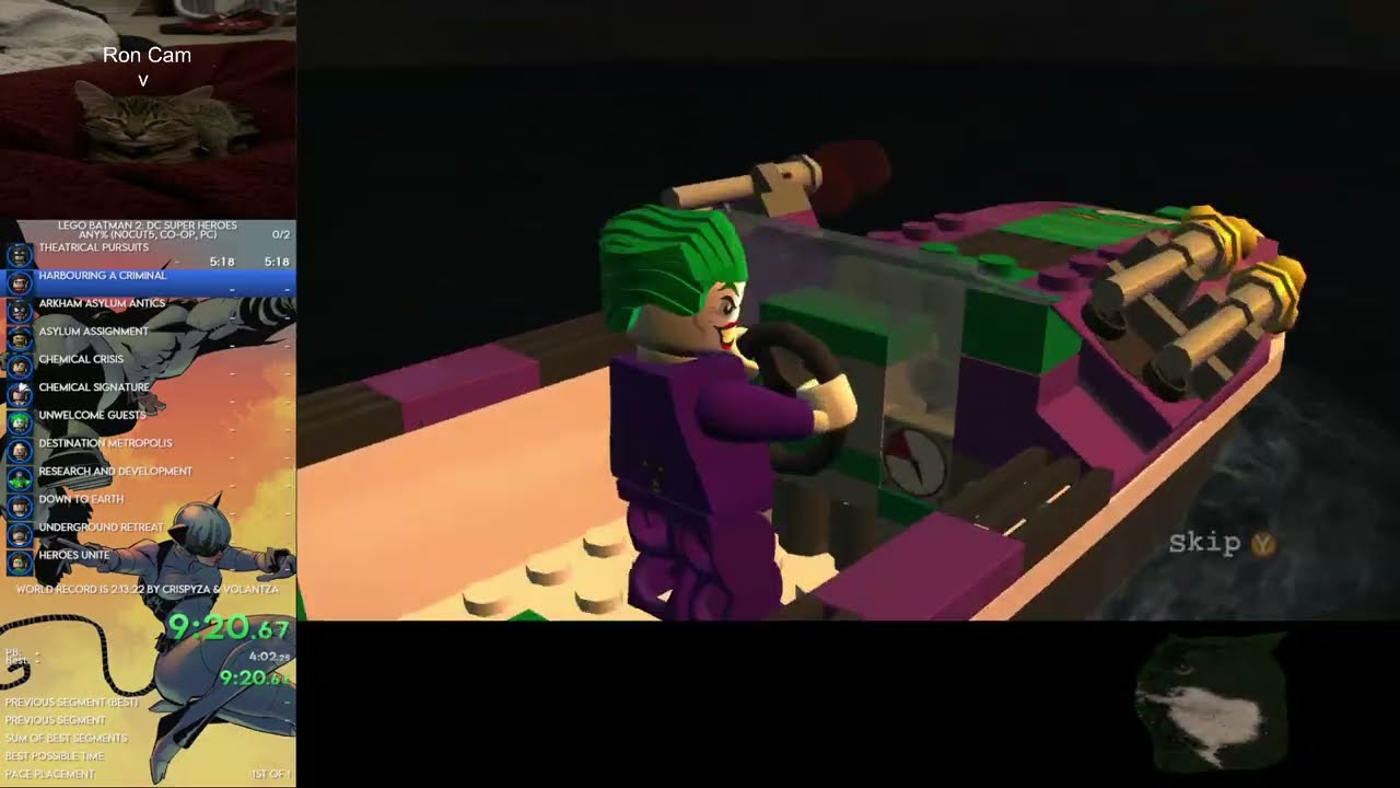 [Co-Op WR] LEGO Batman 2: DC Super Heroes Any% Speedrun 1:51:28